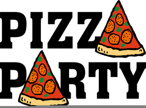 Pizza Party Clipart Image