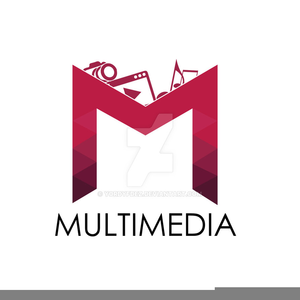 Multimedia Logo Vector Image