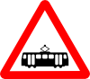 Road Signs Tram Clip Art