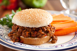 Sloppy Joe Clipart Image