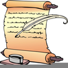 Clipart Scrol Image