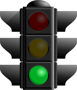 Traffic Light: Green Clip Art