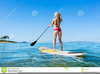 Stand Up Paddle Board Clipart Image