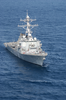 The Guided Missile Destroyer Uss Donald Cook (ddg 75) Underway. Image