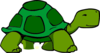 Green Turtle Clip Art