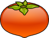 Kaki Persimmons Clip Art