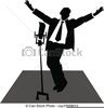 Clipart Jazz Singer Image