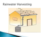 Rainwater Harvesting Clipart Image