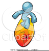 Free Clipart Surfer Dude Image