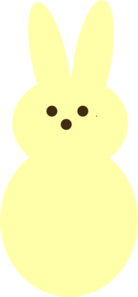 Yellow Peep Clip Art