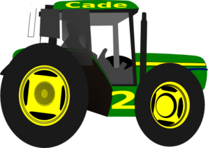 Cade Tractor Clip Art