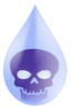 Toxic Water Drop Clip Art