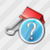 Icon Paper Clip Question Image