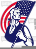 American Revolution Soldier Clipart Image