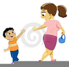 Free Clipart Mother And Son Image