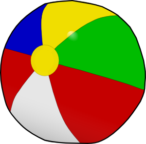 Beach Ball Clip Art at Clker.com - vector clip art online, royalty free