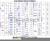 Electronic Circuit Symbols Clipart Image