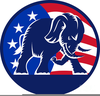 Republican Symbol Clipart Image