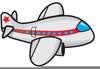 Airplane Runway Clipart Image