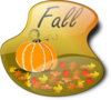 Fall Sign 1 Clip Art