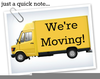 Were Moving Clipart Image