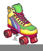 Scrapbooking Clipart Roller Skates Image