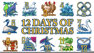 Clipart Days Of Christmas Image