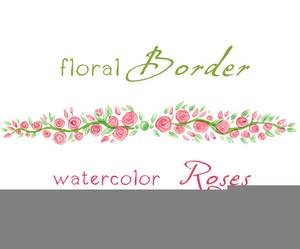 Free Clipart Roses Border Image