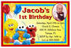 First Birthday Invitation Clipart Image