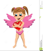 Kid Valentine Clipart Image