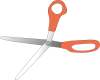 Scissors Wide Open Clip Art