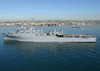 Uss Anchorage (lsd 36) Departs San Diego Bay Image