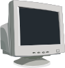 Crt Tube Monitor Clip Art