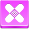 Free Pink Button Plaster Image