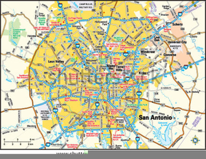 Clipart Map Of Texas Image