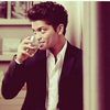 Bruno Mars Drinking Image