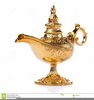 Free Magic Lamp Clipart Image