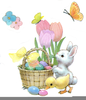 Easter And Bunny Clipart Image