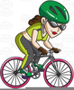 Clipart Mountain Bike Rider Image