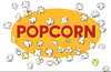 Popcorn Signs Clipart Image