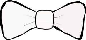 Bow Tie White Clip Art