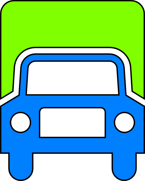 Moving Truck Clip Art at Clker.com - vector clip art online, royalty