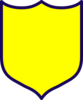 Yellow Shield Clip Art