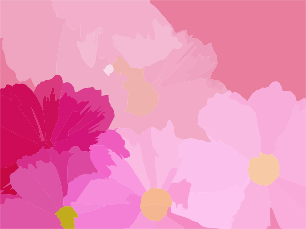 Pink Floral Art Clip Art at Clker.com - vector clip art online, royalty ...
