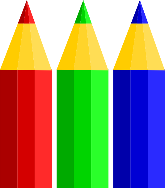Color Pencils Clip Art at Clker.com - vector clip art online, royalty