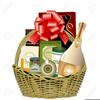Free Christmas Hamper Clipart Image