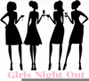 Free Girls Night Out Clipart Image