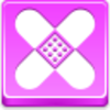 Free Pink Button Plaster Image