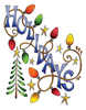 Free Animated Clipart Christmas Lights Image