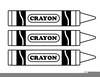 Big Crayons Clipart Image